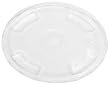 Jaya Flat Lids For 12/16/20/24-Ounce Corn Cold Cups, (Pack of 1000)