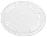 Jaya Flat Lids For 12/16/20/24-Ounce Corn Cold Cups, (Pack of 1000)