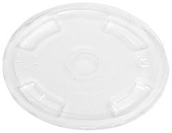 Jaya Flat Lids For 12/16/20/24-Ounce Corn Cold Cups, (Pack of 1000)