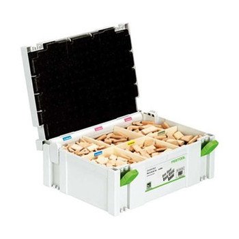 Festool Assorted Domino Beech Tenons And Cutters With Case 495664