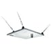 Peerless CMJ500R1 Lightweight Suspended Ceiling Kit -White