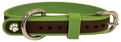 PLAY STRONG COLLAR BRN GRN MD