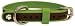 PLAY STRONG COLLAR BRN GRN MD