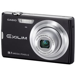 Casio Exilim EX-Z250BK 9MP 4x Zoom 3-Inch LCD Screen Digital Camera with 28mm Wide Angle Lens CCD-shift Image Optical Stabilizer (Black)