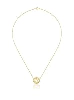 Córdoba Jewels Collar plata de ley 925 milésimas bañada en oro