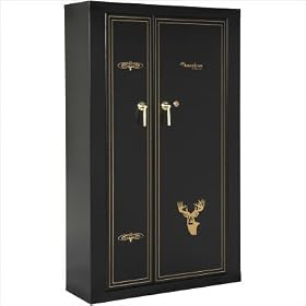 Click here to buy American Furniture Classics 16 Gun Metal Cabinet.