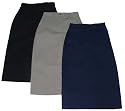 PLUS SIZE Jean Style Long Skirt (2662GH F01)