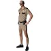 Adult Mens Reno 911 Police Officer Lt. Dangle Costume