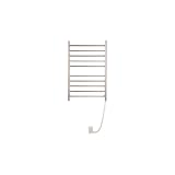 Pearl 10 Bar Wallmount Electric Towel Warmer Finish: Matte Stainless