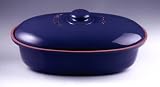 Produkt-Bild: R&ouml;mertopf 2 810 01 Brottopf oval Ma&szlig;e: 44 x 26 x 19,5 cm, blau