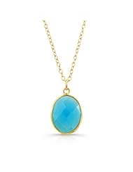 London Manori Oval Turquoise Necklace
