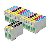 2 Full sets + 2 extra black.... 481-486 x 14 compatible high capacity ink cartridges, fits epson stylus photo printers R200, R220, R300, R320, R340, RX500, RX600, RX620, sx420w ..481 x4, 482 x 2, 483 x 2, 484 x 2, 485 x 2, 486 x 2