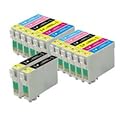 2 Full sets + 2 extra black.... 481-486 x 14 compatible high capacity ink cartridges, fits epson stylus photo printers R200, R220, R300, R320, R340, RX500, RX600, RX620, sx420w ..481 x4, 482 x 2, 483 x 2, 484 x 2, 485 x 2, 486 x 2
