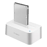 ineo I-NA317U-Plus, Super Speed USB 3.0 to 2.5-Inch/ 3.5-Inch SATA Hard Drive Docking Station (White)