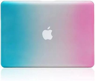 FCBB Rainbow Rubberized Matte Case Cover Hard Shell for MacBook (Macbook Air 13 inch A1369 A1466, #3)