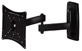 Hama TV Wandhalterung, Fullmotion, f&uuml;r 25 - 94 cm (10 - 37 Zoll) Fernseher, max.30 kg, Schwarz