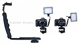 Ardinbir Led Light Bracket for Canon, Nikon, Panasonic, Olympus, Sony, Leic ....
