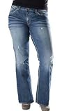 Silver Brand Women's Suki Surplus Flap Pocket Jeans