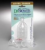 Dr. Browns Level 3 Standard Nipples - 3-pk.