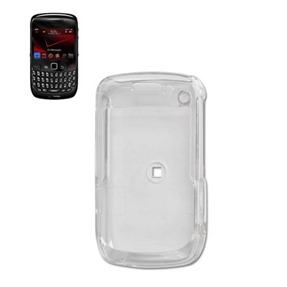 New Fashionable Perfect Fit Crystal Clear Transparent Snap-On Hard Protector Skin Cover cell Phone Case for BlackBerry Curve 8530 AT&T,Sprint,U.S. Cellular,Verizon - Clear
