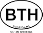 BETHESDA Oval Bumper Sticker