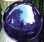 E-V 12" Blue Gazing Globe