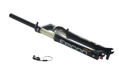 2012 13 SR Suntour EPICON X2 RLD MTB Fork 100mm Disc Remote Lockout Black On Sale