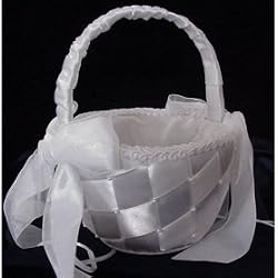 New Ivory Bridal Accessory Diamond Design Basket (FB800)