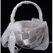 New Ivory Bridal Accessory Diamond Design Basket (FB800)