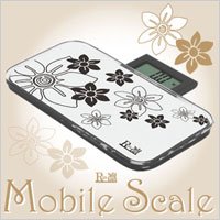 ガラスの体重計 CrystalScale BOUQUET mini（ブーケ　ミニ）