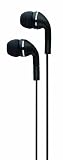 iHome iB15B Noise Isolating Earphones with Volume Control and Pouch (Black)