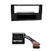Radioeinbauset FORD (Focus II, C-Max, S-Max, Fiesta, Fusion, Galaxy, Transit, Connect), schwarz