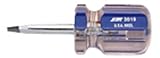 JTC ドライバー S2スチールマイナス5mmX40mm ドライバー プラスチック グリップ マイナス 5mmX40mm JTC3019