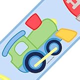 Planes Trains & Autos Wall Border