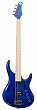 MTD Kingston "The Artist" Bass Guitar (4 String, Maple, Transparent Blue)