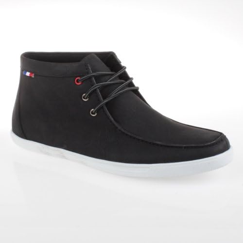 Arider BILLY-01 Men's Faux Leather High-Top Casual Shoes - Black, Size 11