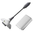 XBOX 360 AND XBOX 360 ELITE PLAY AND CHARGE KIT IN WHITE - XBOX 360 RECHARGEBALE BATTERY PACK - Hi-TEC ESSENTIALS