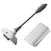 XBOX 360 AND XBOX 360 ELITE PLAY AND CHARGE KIT IN WHITE - XBOX 360 RECHARGEBALE BATTERY PACK - Hi-TEC ESSENTIALS
