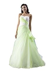 Strapless Corset   Waistline Chiffon/Satin/Tulle Cocktail Floor Length Lace-Up Evening Dress/Prom Dress/Wedding Party Dress 