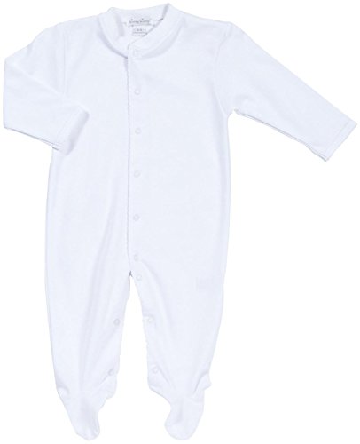Kissy Kissy Unisex Baby Footie (Baby) - White