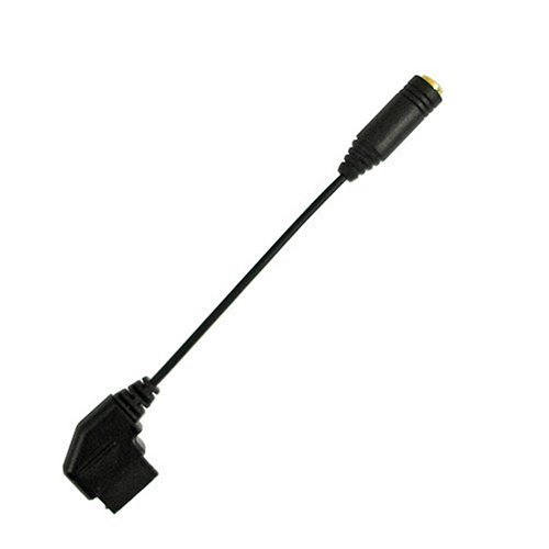 SimpleSeries ステレオイヤホン 変換アダプタ  (ブラック)  6cm Xタイプ SS01X-BK