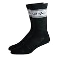 DeFeet Classico Charcoal/Grey Wool Cycling/Running Socks - CLAGRW
