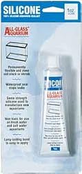 All Glass Aquarium Silicone Sealant 1 oz Clear