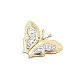 Butterfly of Life Diamond Pendant 1/5ctw