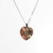 Kitchen & Housewares : Swarovski Crystal Pendant on Sterling Silver chain - Capri Gold Heart 14mm