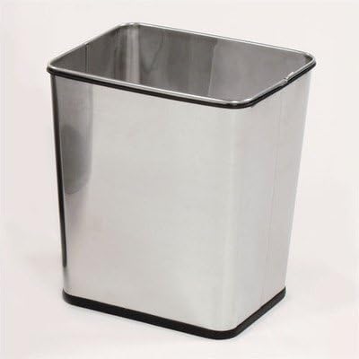 7.25-Gal. Wastebasket United Receptacle [Set of 12]