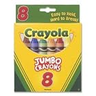 Crayola 8-Pack Crayons - Jumbo (So Big) Size (Single Box)