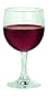 Anchor Hocking Excellency 10.5-Ounce Wine Stem Glass, Set of 12