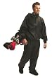 Golf Rain Suit Black X-Large 2 piece PVC Waterproof NEW