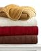 Martha Stewart Reversible Cable Knit 18" x 18" Throw Pillow Red